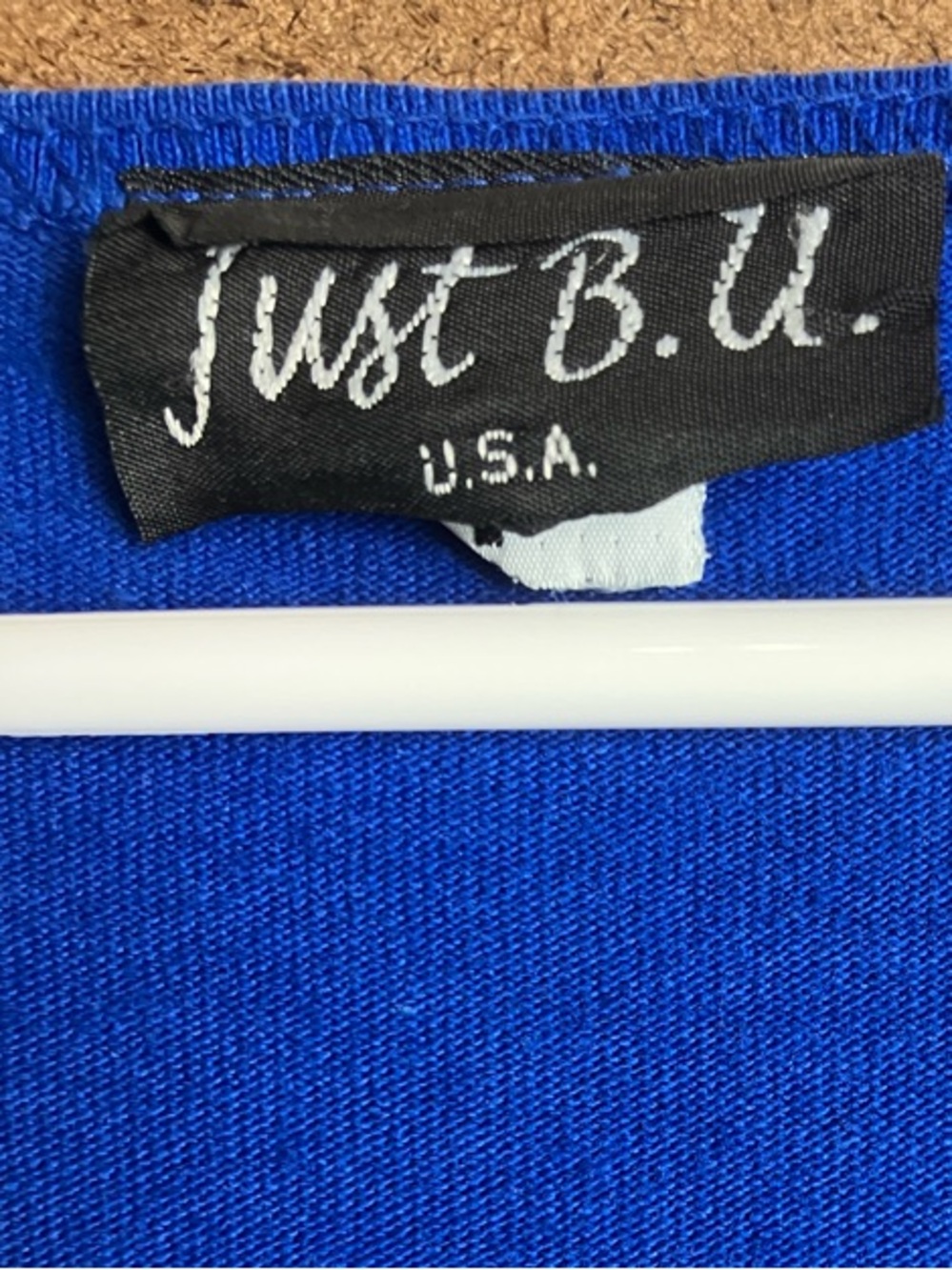 Just Be Royal Blue Maxi Dress with Embroidered Motif - Picture 2 of 12